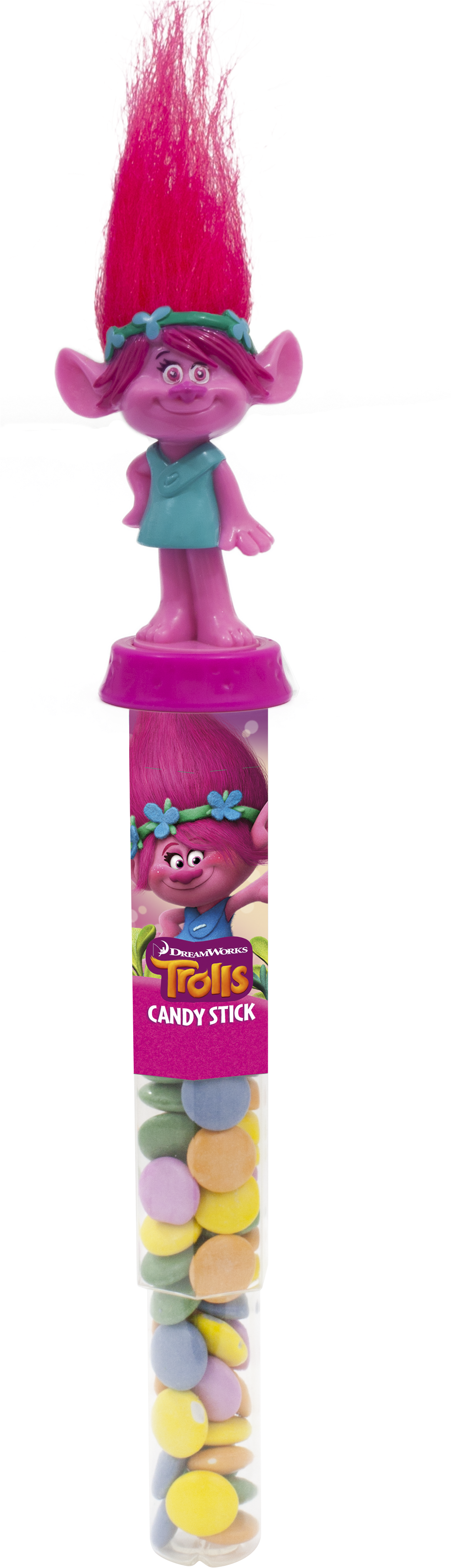 Trolls Candy Sticks - Ravensburger Trolls 3x 49pc Jigsaw Puzzles (games/puzzles) (1011x3570), Png Download