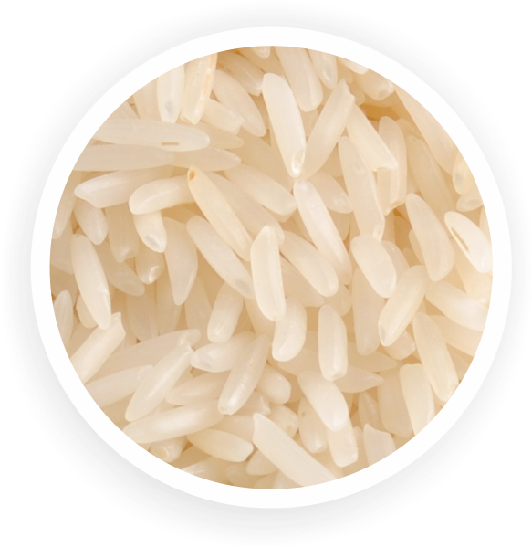 Parboiled White Rice - Parboiled Rice (617x625), Png Download