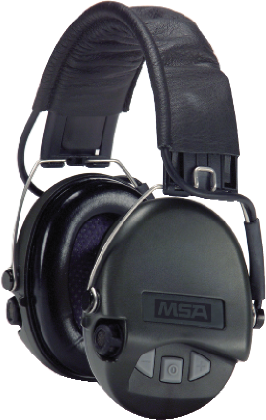 Msa Supreme® Earmuff - Msa Sordin Supreme Pro Iv Green Cups Black Headband (900x900), Png Download
