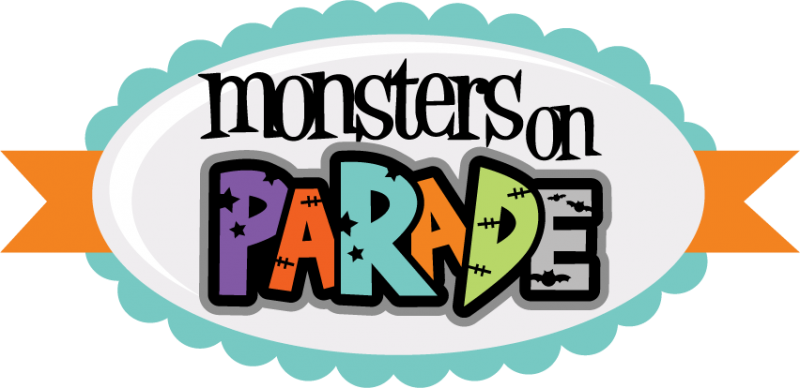 Monsters On Parade Svg Cut Files For Scrapbooking Monster - Festival (800x388), Png Download
