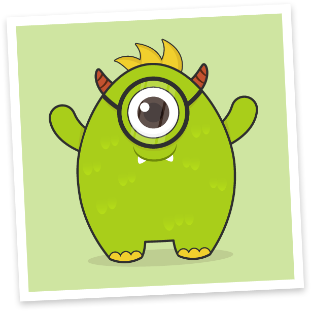 Cute Monster Mascot By Junoteam - Cute Monster Illustrator (630x630), Png Download