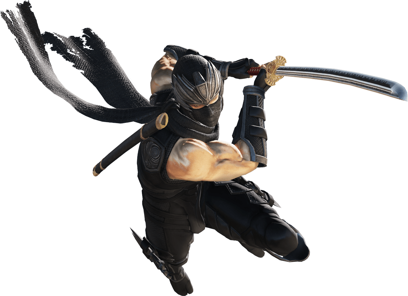 Ryu Hayabusa - Musou Stars Ryu Hayabusa (1429x1036), Png Download