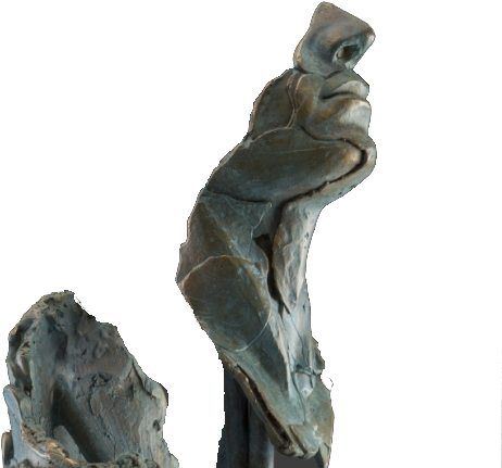 Provocative Figures Expanding Our Consciousness - Bronze Sculpture (521x472), Png Download