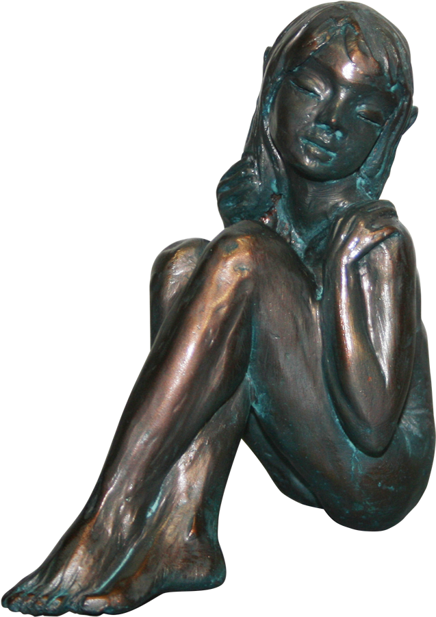 Coquine 3 - Bronze Sculpture (960x960), Png Download