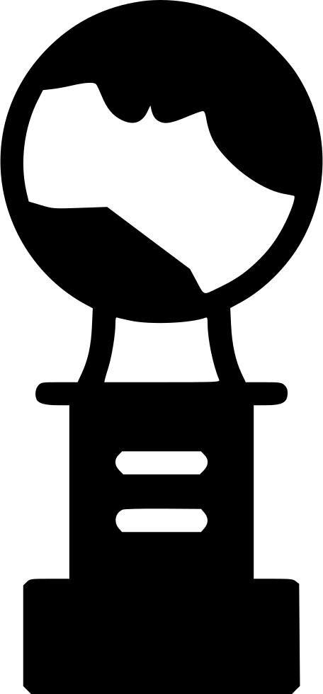 Golden Globe - - Golden Icons Academy Movie Awards (456x980), Png Download