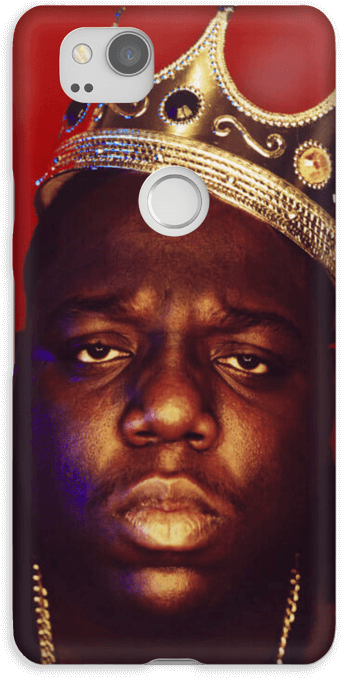 The Notorious Big Case Pixel - Biggie King Of Ny (484x800), Png Download