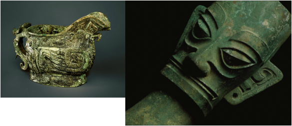 Art/sculptures - Shang Dynasty Art (585x252), Png Download