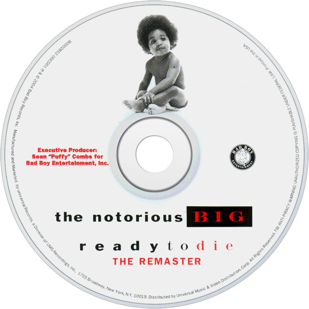 The Notorious B - Ready To Die Disc (1000x1000), Png Download