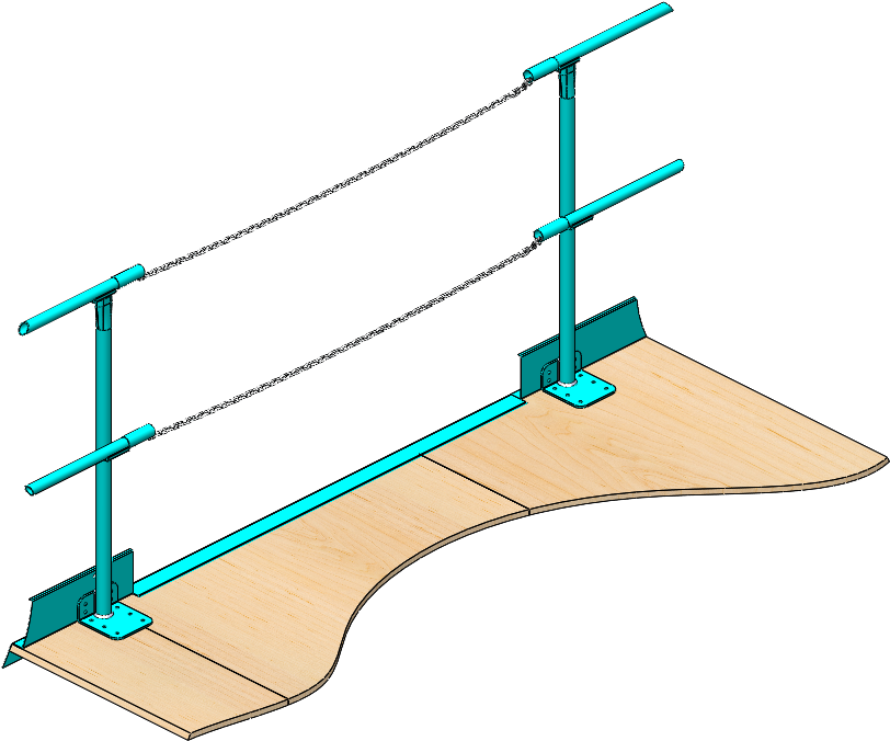 Mezzanine Handrail - Handrail Chain (811x811), Png Download