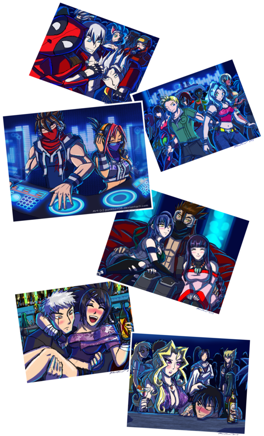 Punkbot08, Ayame, Bust A Groove, Carly Carmine, Crossover, - Carly Carmine (614x1024), Png Download
