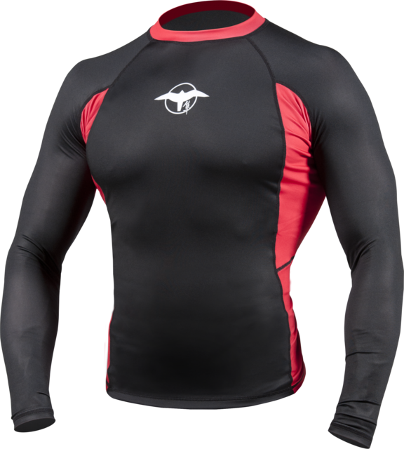 The - Hayabusa Haburi Rashguard - Men - Black_xl (576x640), Png Download