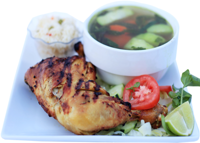 Sopa De Pollo - Sopa De Pollo Salvadoreña (400x313), Png Download
