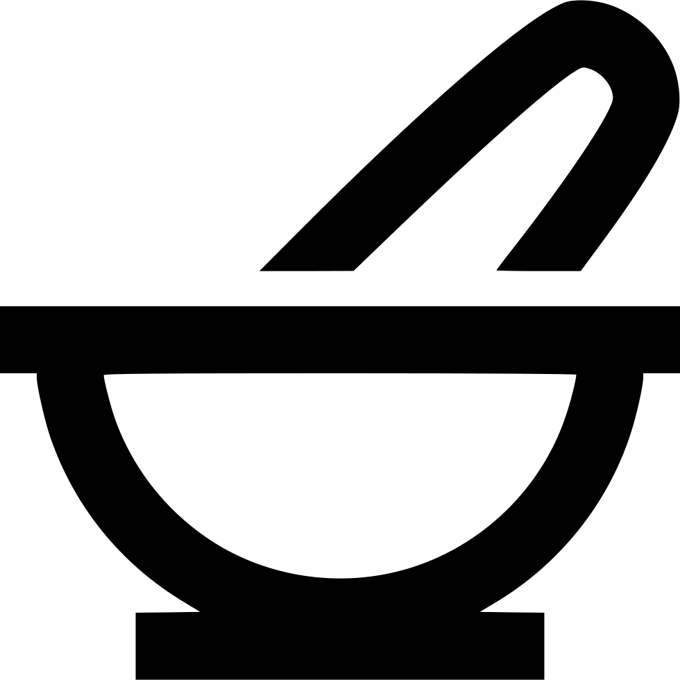 Mortar Pestle - - Mortar And Pestle (980x980), Png Download