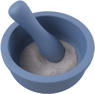 Mortars & Pestles - Mortar And Pestle (360x360), Png Download