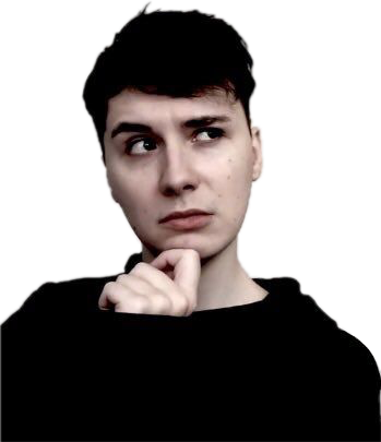 Dan Howell (349x405), Png Download