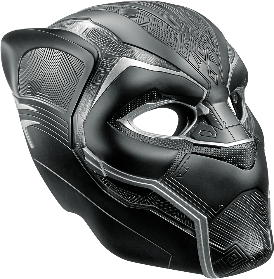 black panther helmet hasbro