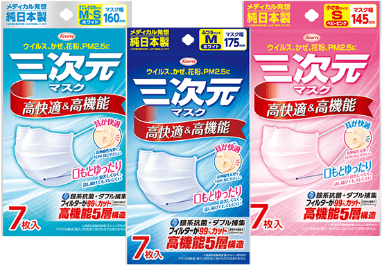 Three Dimensional Surgical Face Mask - Shopsoleil Instant 3d Mask Medium Size White 7 Piece (730x480), Png Download