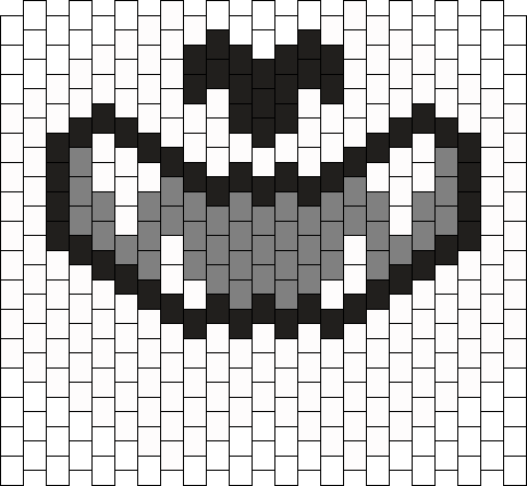 Panda Bear Surgical Mask Bead Pattern - Surgical Mask (484x447), Png Download