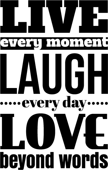 Original Live Laugh Love Quote - Yoga Perspective Quotes (375x591), Png Download