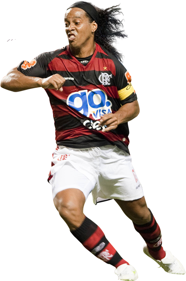 Ronaldinho Gaucho Png - Ronaldinho (900x1119), Png Download