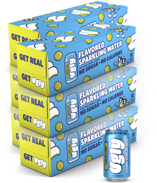 Ugly Lemon Lime - Lemon-lime Drink (640x640), Png Download