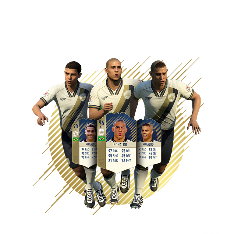 Iconic Players Of The Past Now Have Unique Items With - Fifa 18 (768x768), Png Download