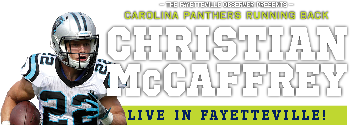 Panther Christian Mccaffrey To Headline 910 Preps Banquet - Football Gear (1380x492), Png Download