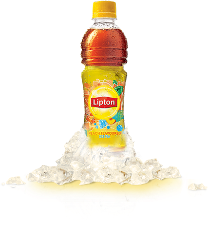 Lemon Flavoured Ice Tea - Lipton Ice Tea Lemon 50gms (427x497), Png Download