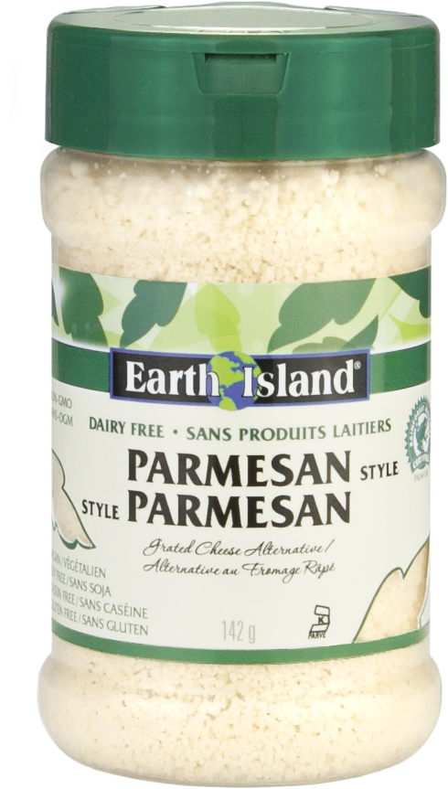 Earth Island Grated Parmesan Cheese - Parmesan Cheese Grated (969x969), Png Download