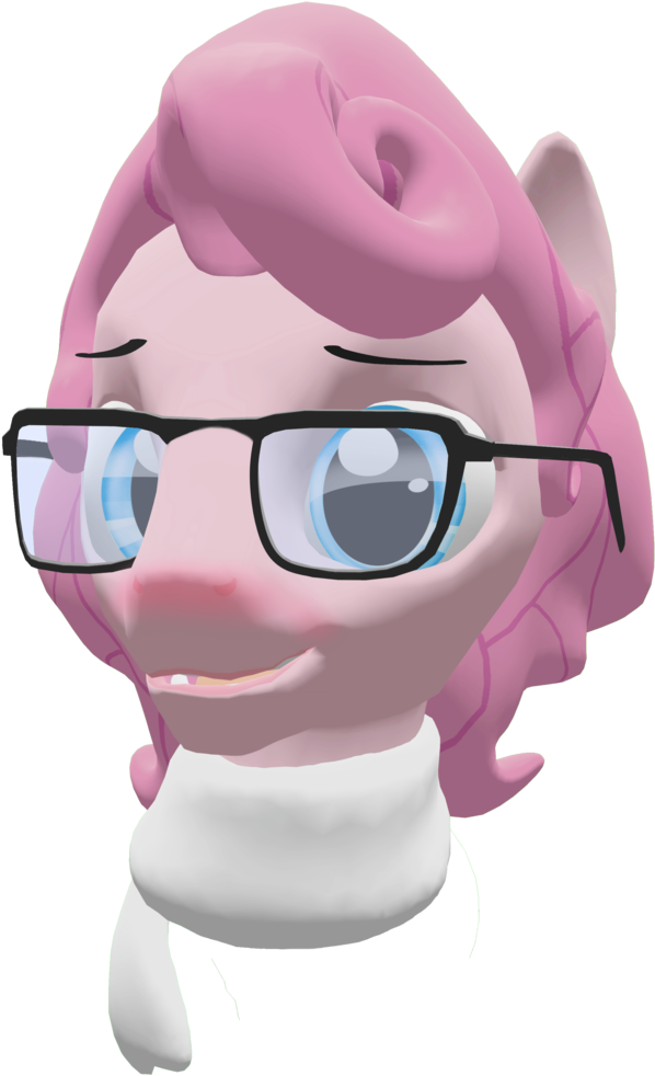 Mollythemoopy, Blushing, Bubble Berry, Clothes, Glasses, - Drawing (644x1024), Png Download