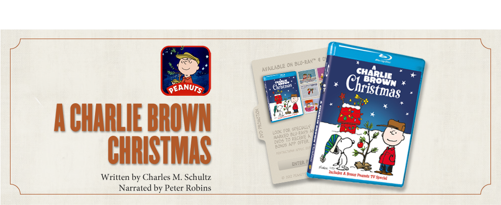 Peanuts A Charlie Brown Christmas (deluxe Edition)(dvd) (1000x500), Png Download