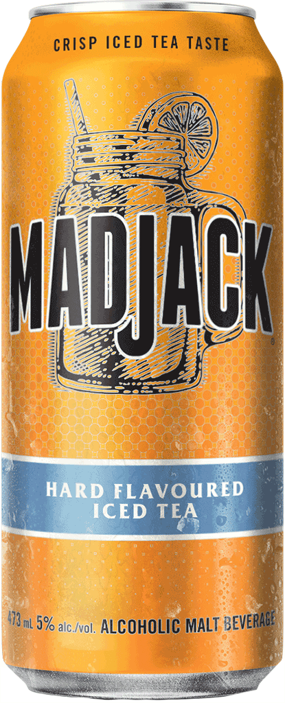 Mad Jack Iced Tea - Madjack Iced Tea (415x1024), Png Download
