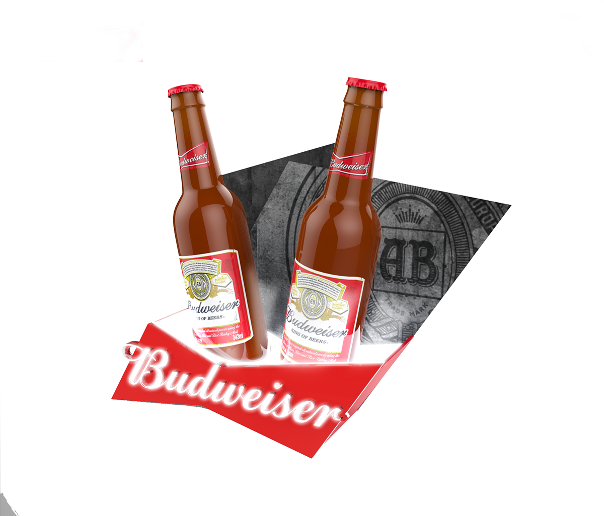 Budweiser (1200x1026), Png Download