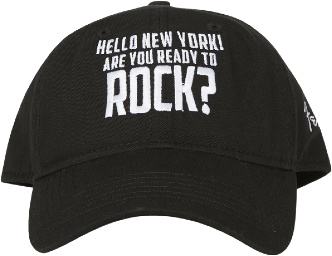 Genuine Fender "hello New York Are You Ready To Rock" - Fender Are You Ready To Rock Hat (1400x1000), Png Download