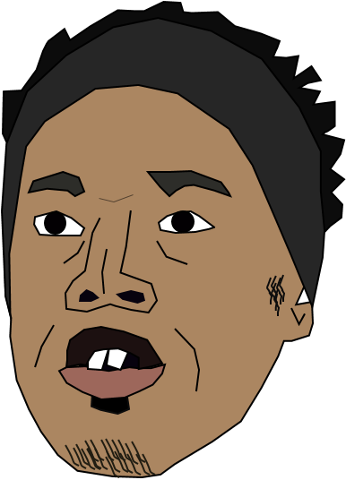 Ronaldinho - Illustration (386x536), Png Download
