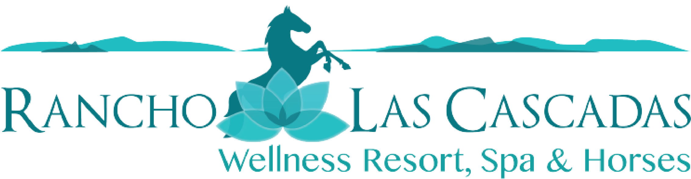 Rancho Las Cascadas Logo - Graphic Design (2268x614), Png Download