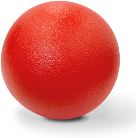 Foam Ball With Skin, Ø 21 Cm, Red - Foambal Met Huid (500x500), Png Download