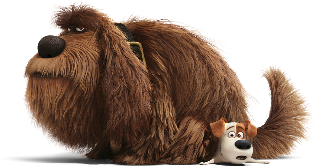 Max And Duke - Secret Life Of Pets: Fun Book (1097x720), Png Download