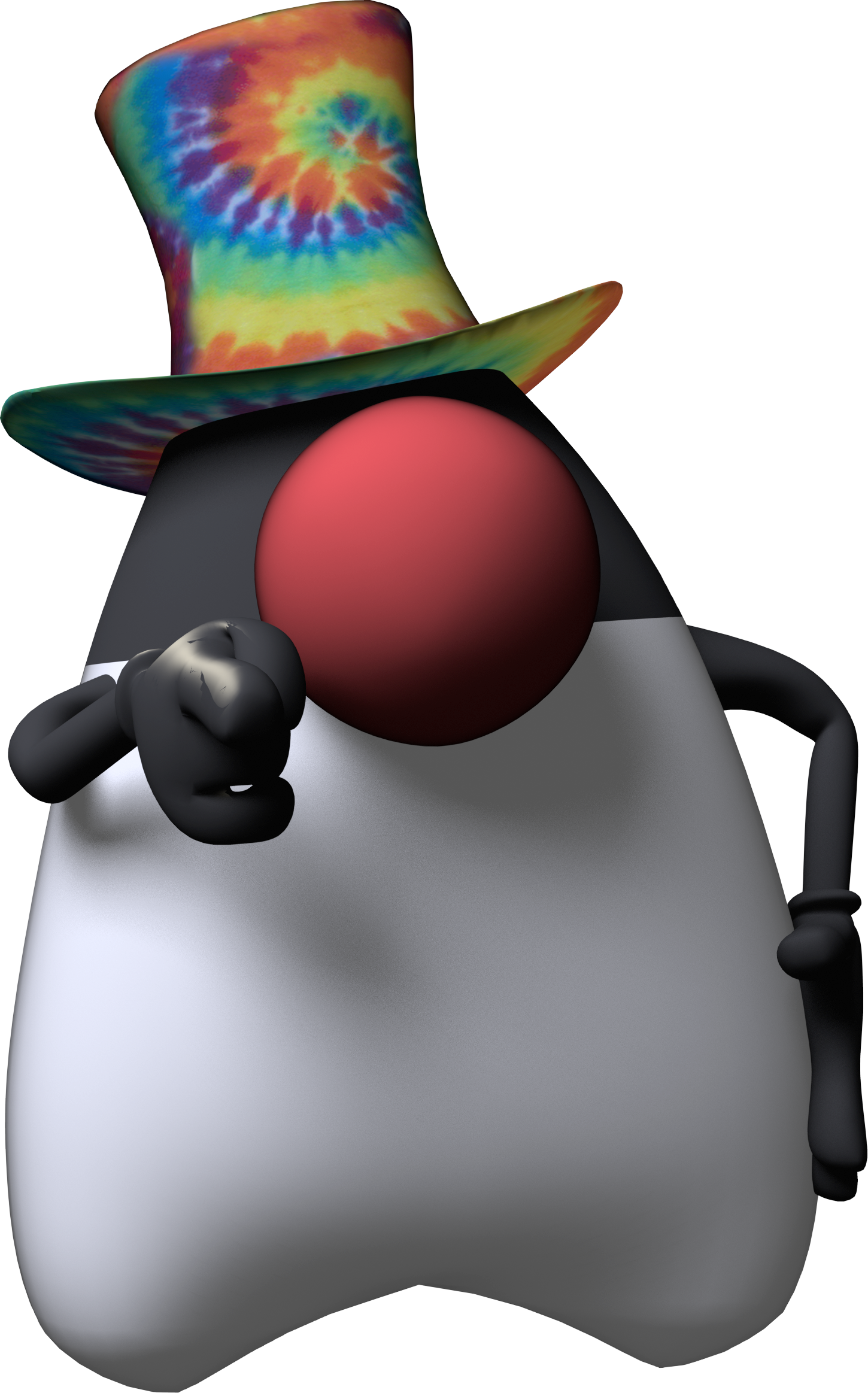Uncleduke - Java Duke (1450x2327), Png Download