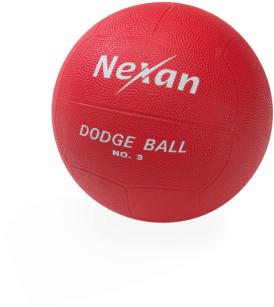Nexan Dodge Ball, Red - Circle (500x500), Png Download