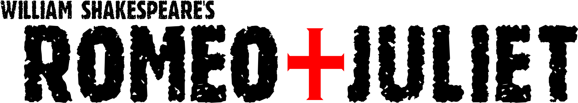 Romeo And Juliet Svg (2000x699), Png Download