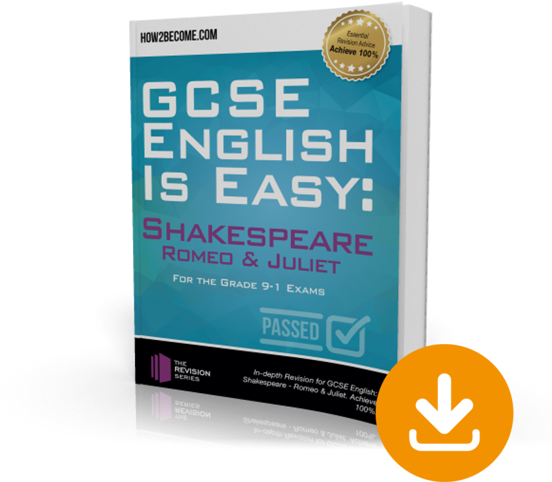 Gcse English Is Easy Shakespeare Romeo & Juliet Download - Birmingham 11+ Grammar School Entry Test: English, (800x800), Png Download