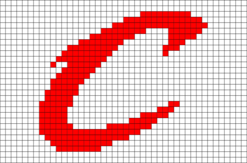 Pixel Art Fairy Tail Logo (480x317), Png Download