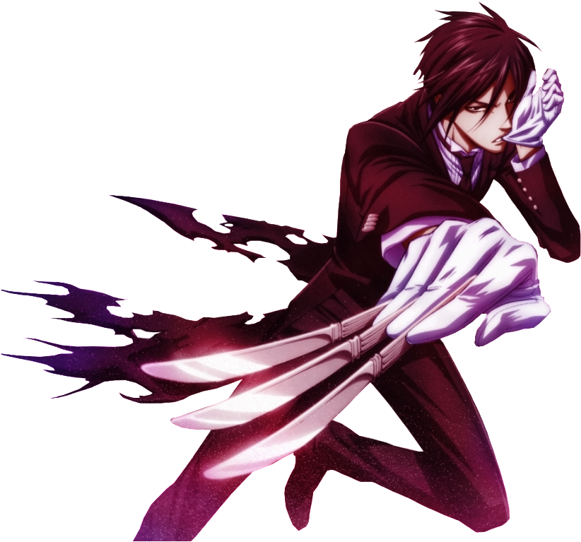 Sebastian Michaelis - Illustration (1024x768), Png Download