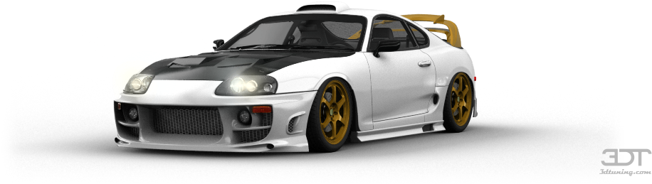 Toyota Supra Coupe 1998 Tuning - Toyota Supra Mk4 Png (1004x373), Png Download