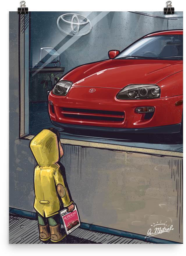 Daydreaming - Mk4 - Supra - Fondo De Pantalla De Toyota Supra (1000x1000), Png Download