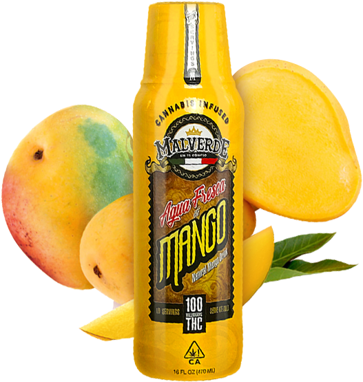 Agua De Mango Uses More Water Than A Smoothie Would - Mango (642x557), Png Download
