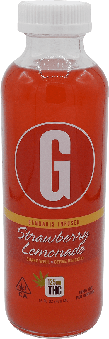 Strawberry Lemonade 125mg - Drink (418x770), Png Download