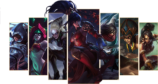 Bundle Shadow Stalkers - Talon League Of Legends Ipod Touch 6 3d Case Full Warp (537x302), Png Download
