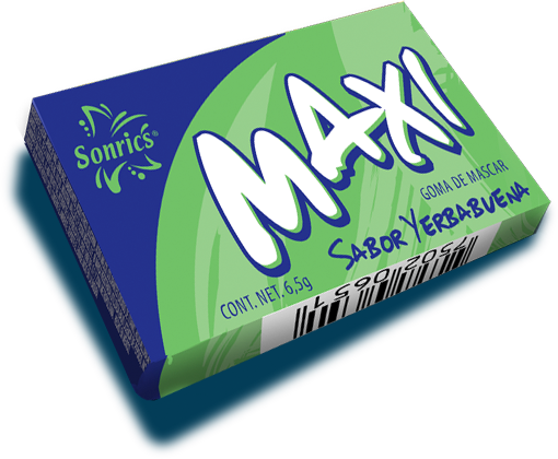 Maxi Gum - Candy (510x420), Png Download
